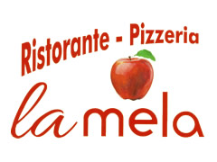La Mela Pizza und Indisch Logo
